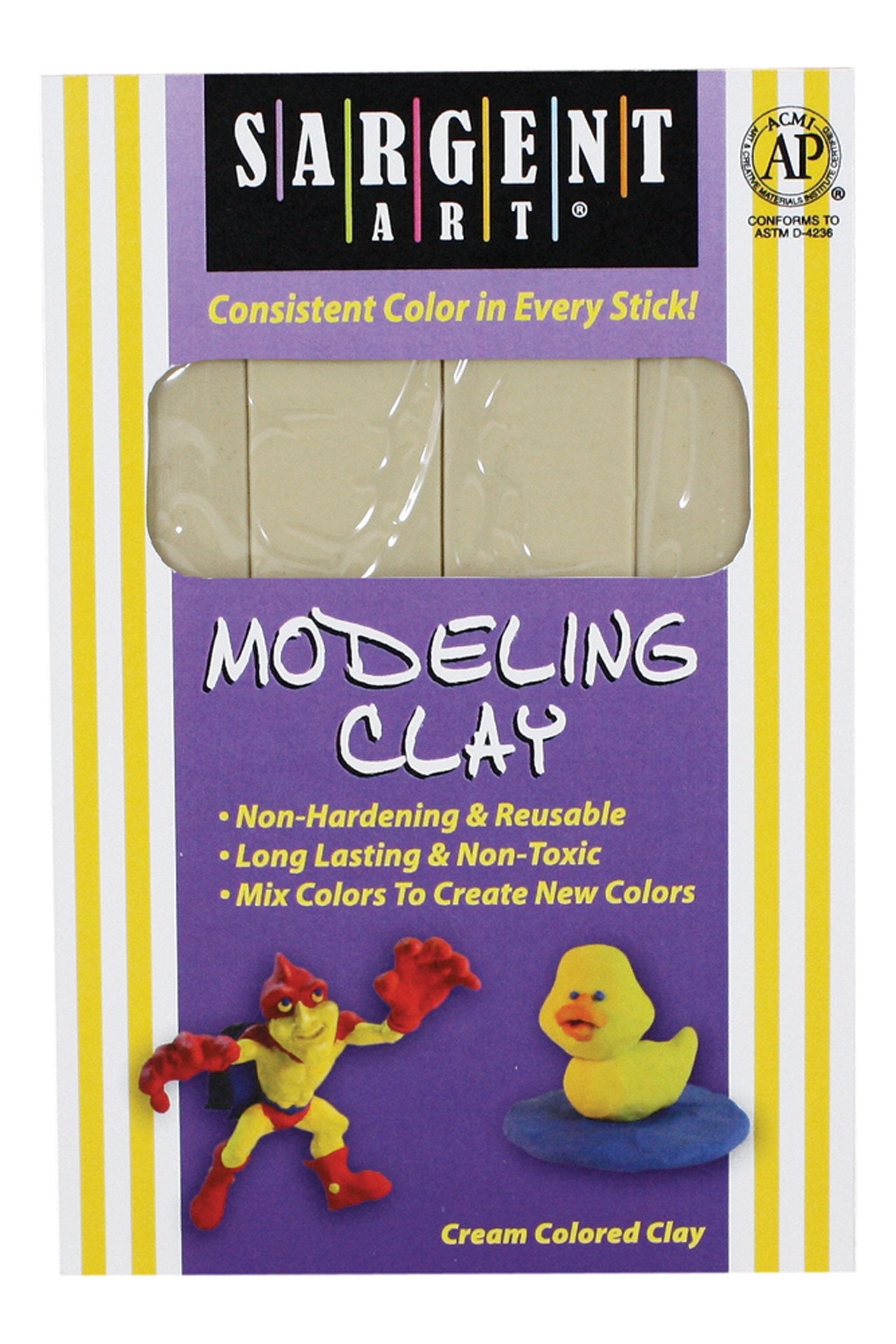 SARGENT ART MODELING CLAY SINGLE COLOR