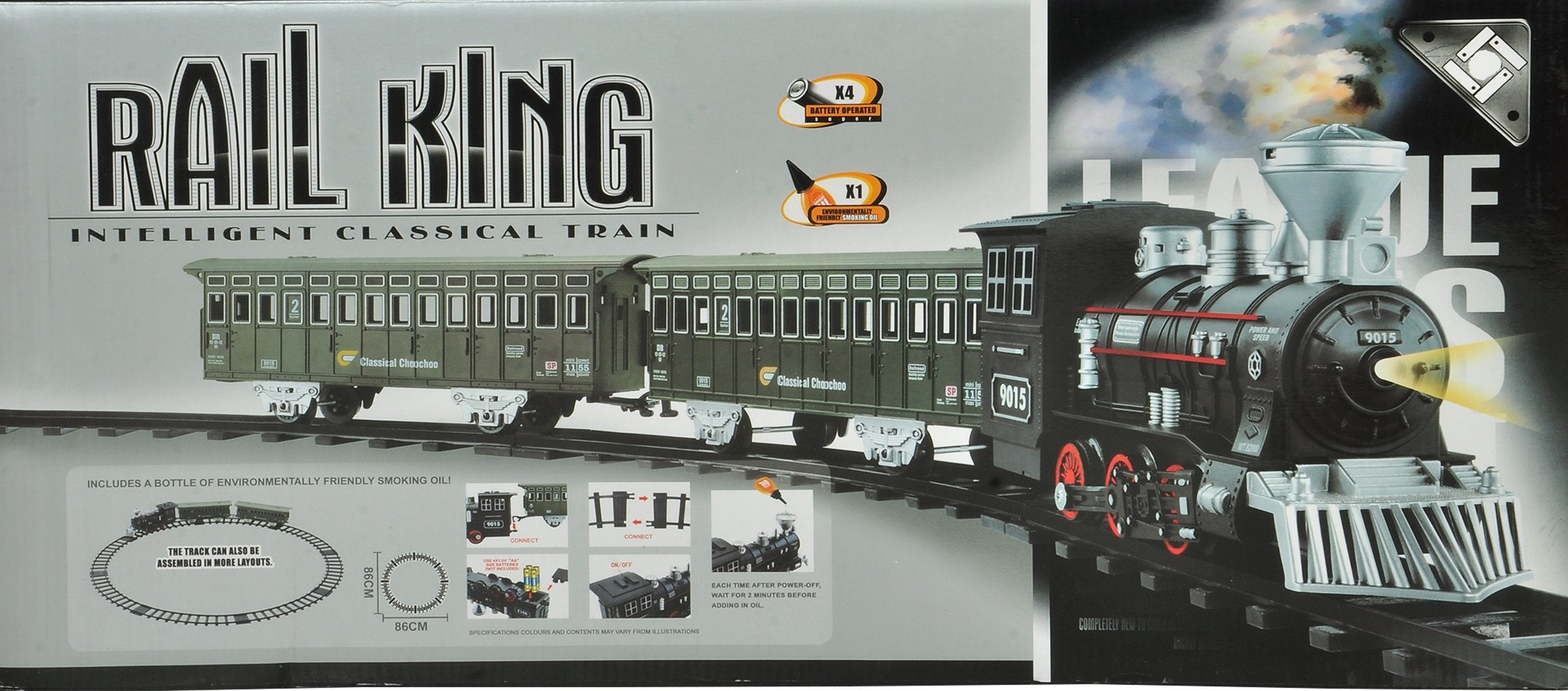 RAIL KING INTELLIGENT CALSSICAL TRAIN