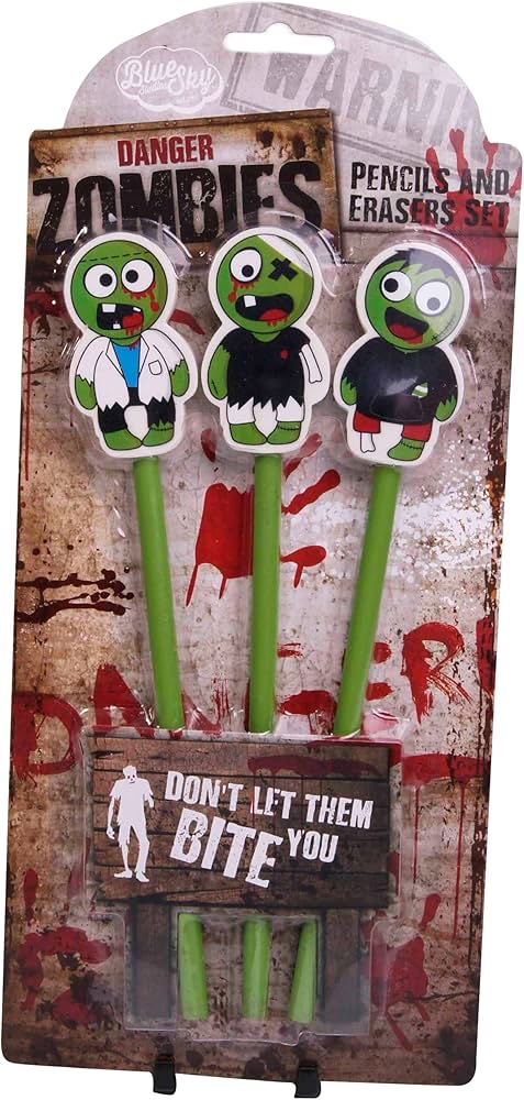 ZOMBIE PENCIL W/ ERASER