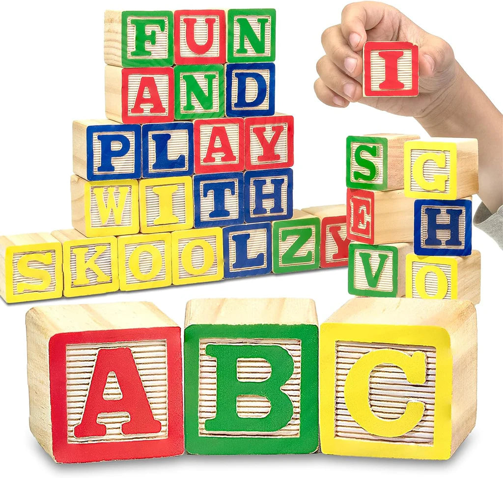 WOODEN LETTER BLOCKS