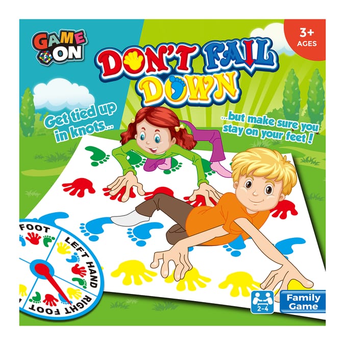 DON'T FALL DOWN KIDS GAME 4+ YEARS 2-4 PLAYER