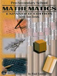 Pre-Secondary School Mathematics