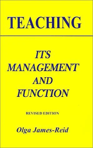 TEACHING ITS MANAGEMENT AND FUNCTION