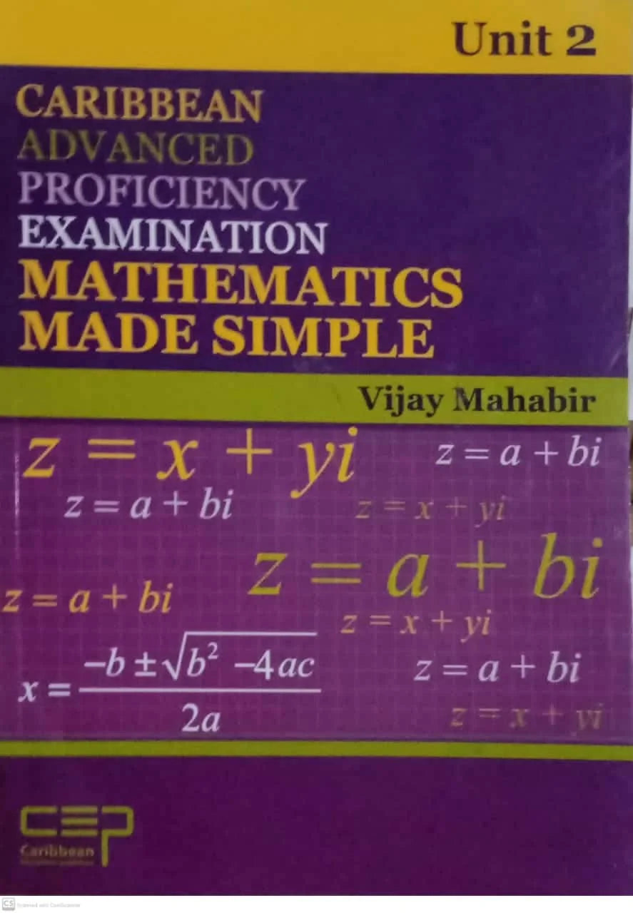Cape Mathematics Made Simple Unit 2