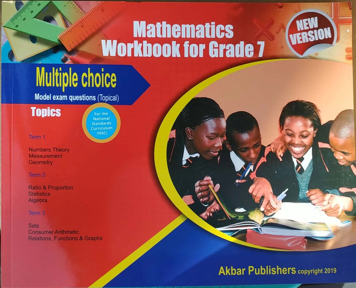 MATHEMATICS WORKBOOK FOR GRADE 7