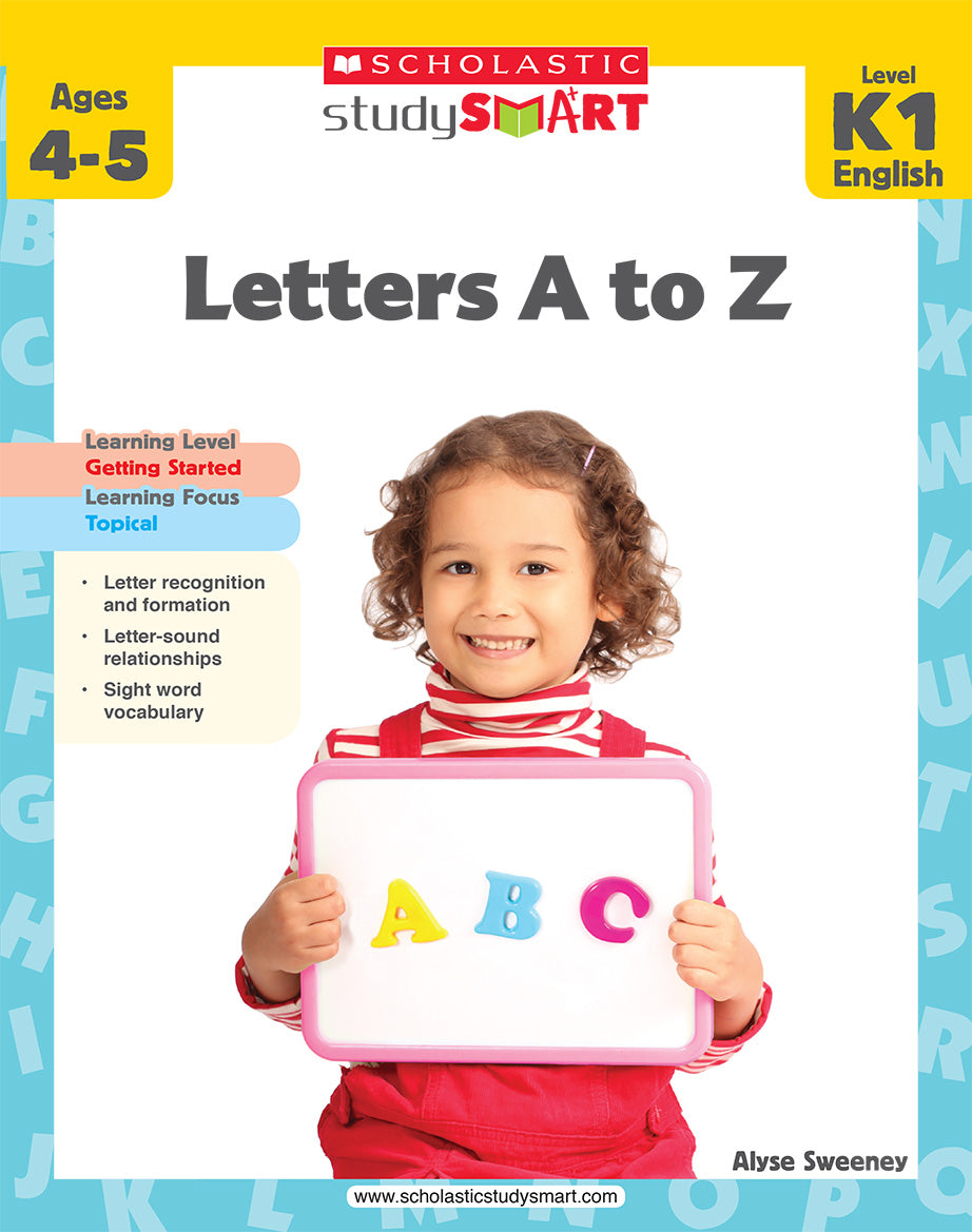 STUDY SMART LETTERS A TO Z K1