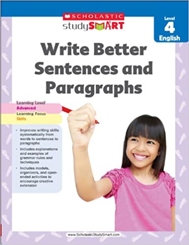 STUDY SMART WRITE BETTER SENTENCES AND PARAGRAPH GRADE 4