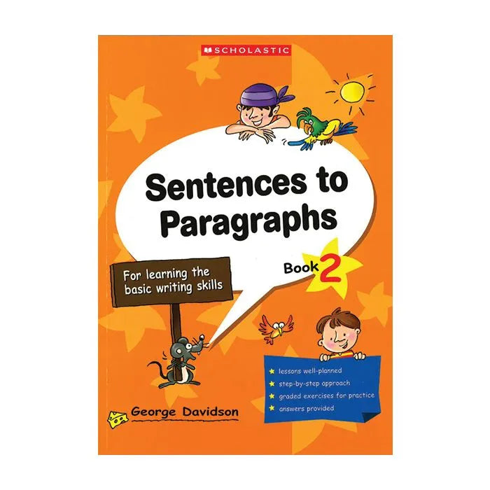 SENTENCES TO PARAGRAPHS BOOK 2