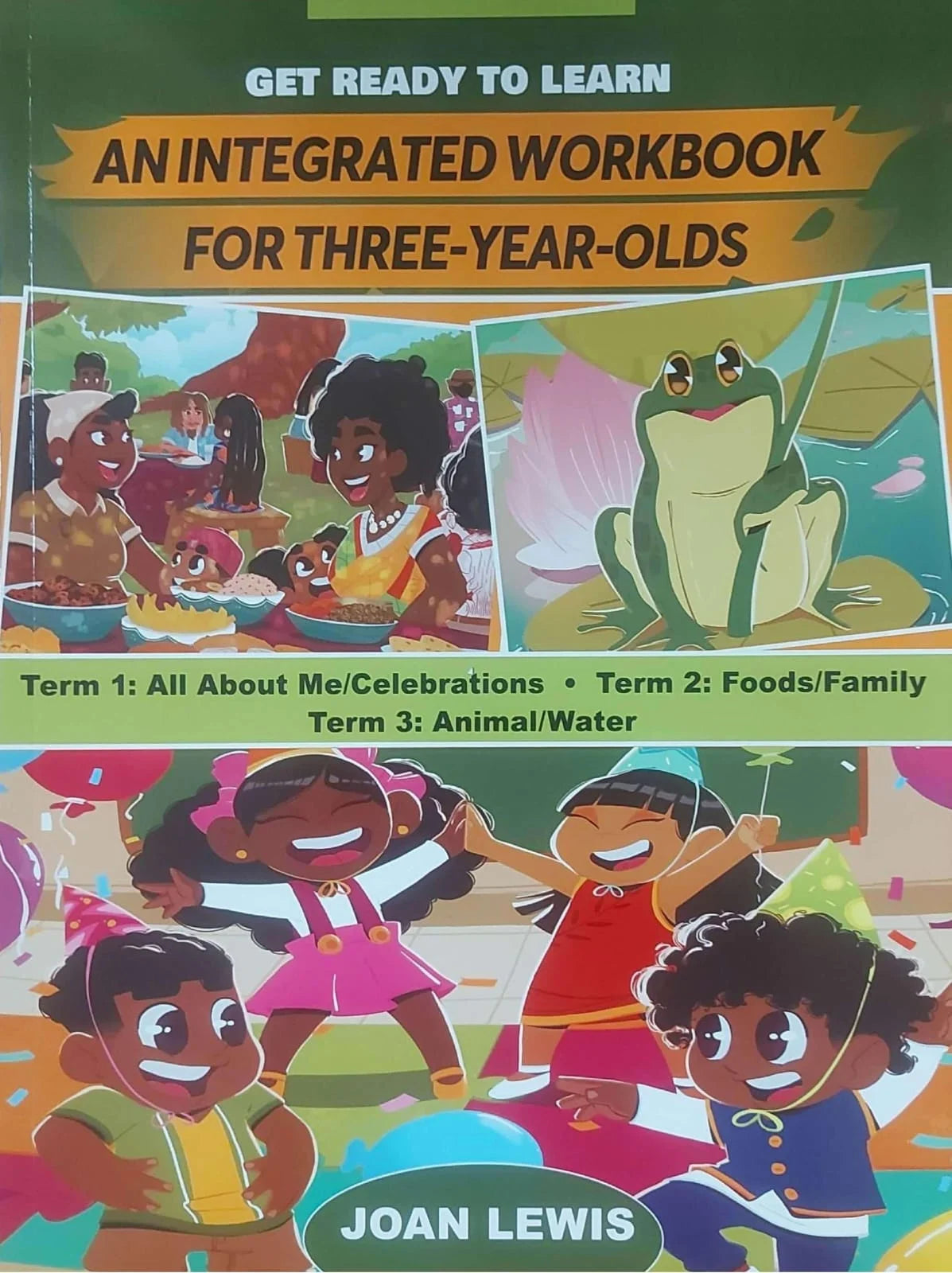 GET READY TO LEARN: AN INTEG. APPROACH WKBK FOR 3 YR OLDS, TERMS 1-3