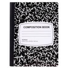 COMPOSITION BOOK B&W
