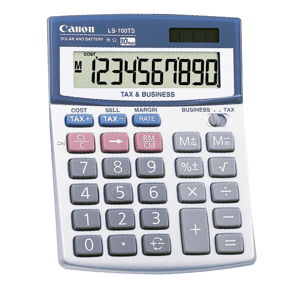CANON TAX & BUSINESS ELECTRONIC CALCULATOR