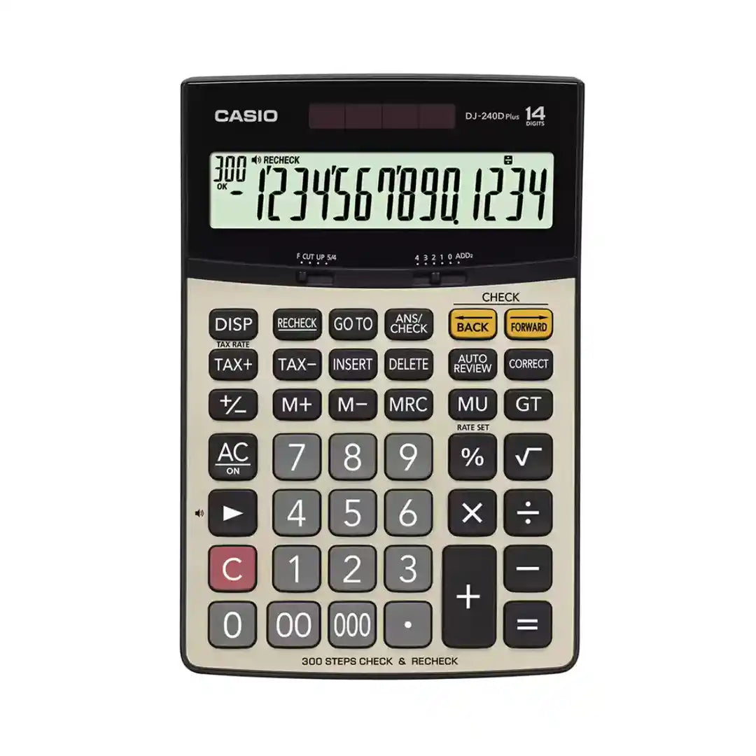 CASIO DJ_240D DIGITS CALCULATOR