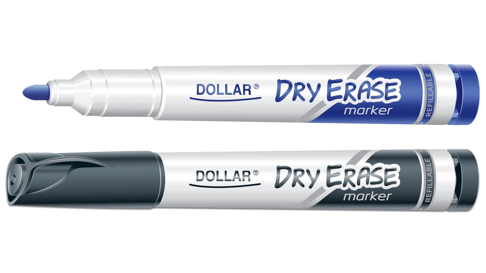 DRY-ERASE MARKER( BLUE )(DOLLAR BRAND)