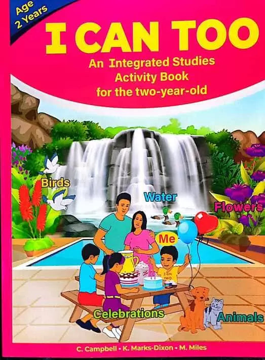 I CAN TOO - AN INTEGRATED COLOURING ACTIVITY BOOK