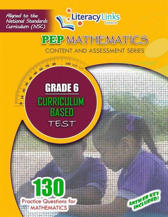 LITERACY LINKS PEP MATHEMATICS (GRADE 6 CURRICULUM BASED TEST)