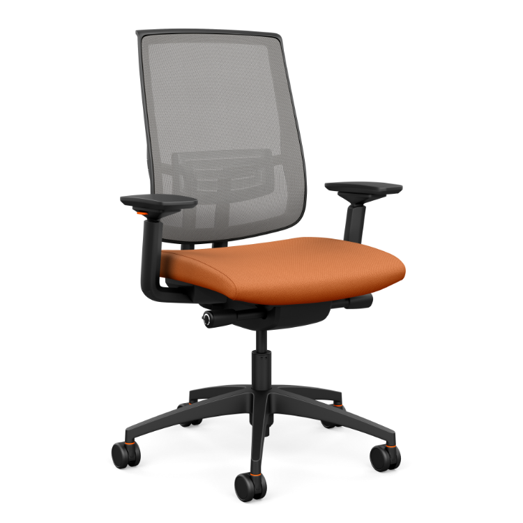 CHAIR - (TOUCHSTONE) HIGH BACK WITH POLISHED BASE (CH6378)