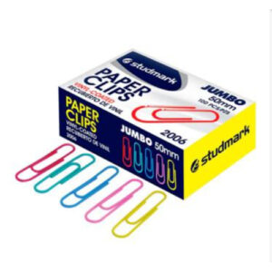 STUDMARK BINDER CLIPS 50 MM 2" COLOURED