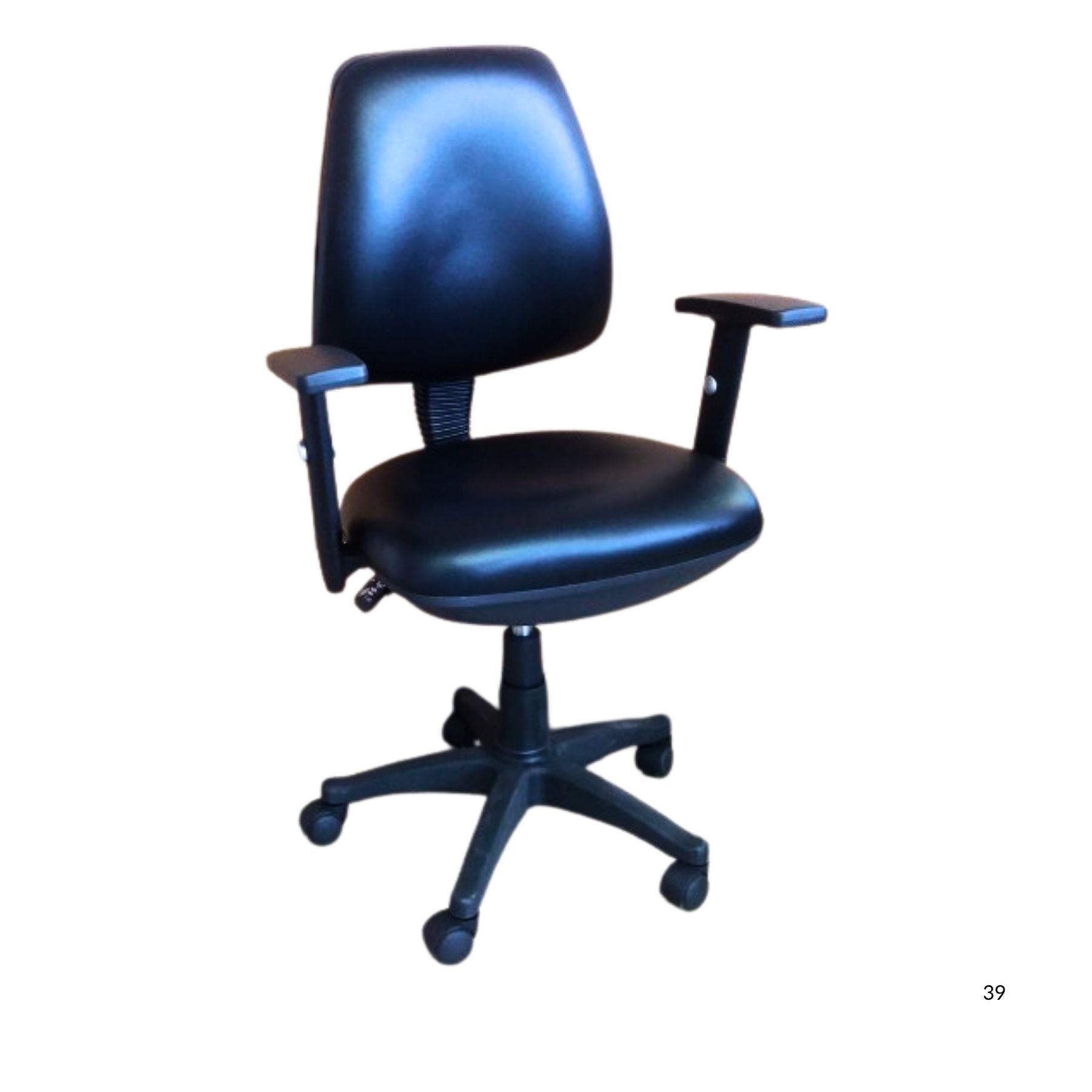 HS-08 Task Chair With Arms (Leather)