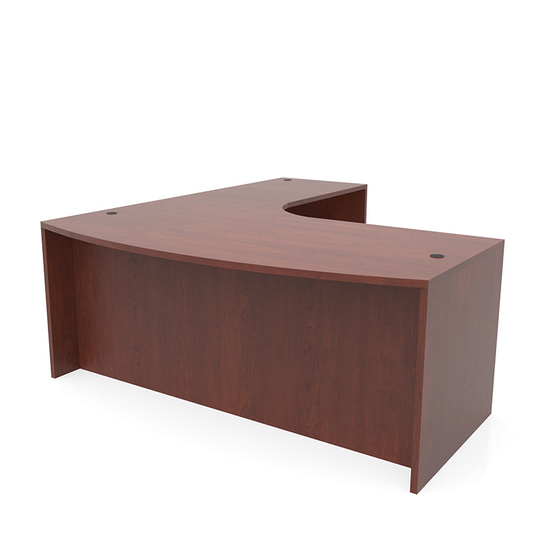 DESK - DA222L L-SHAPED W/ MOBILE PEDESTAL