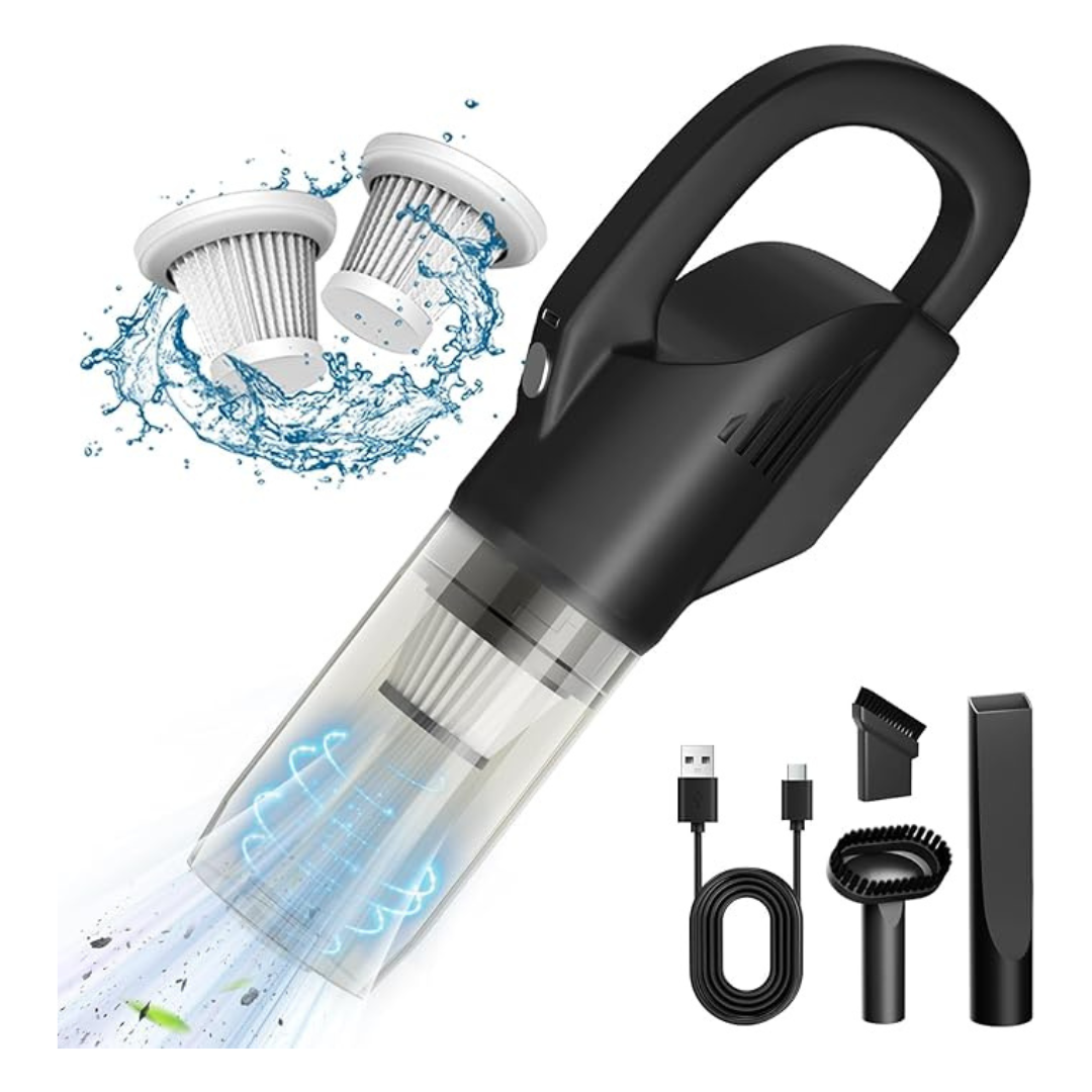 Cordless Handheld Vacuum Cleaner for Car with Strong Suction,