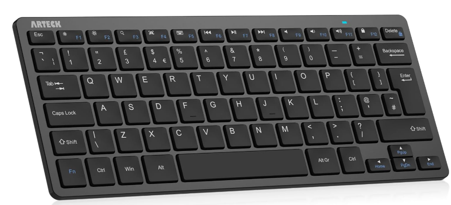 KEYBOARD - (ARTECK) ULTRA SLIM WIRELESS QUIET TOUCH KEYBOARD