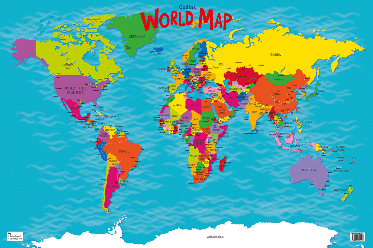 Collins Map of the World
