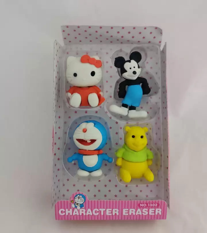 ERASER CARTOON CHARACTERS