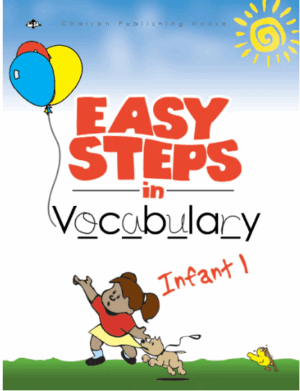 EASY STEPS IN VOCABULARY INFANT 1