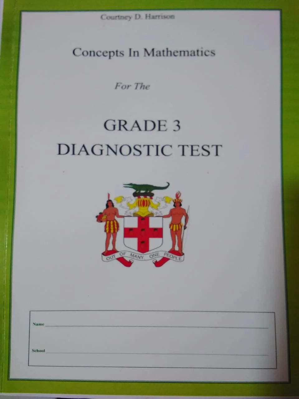 Concepts In Mathematics for Grade 3 Diagnostic test