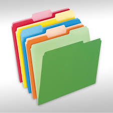 COLOURED FOLDERS (LETTER SIZE)