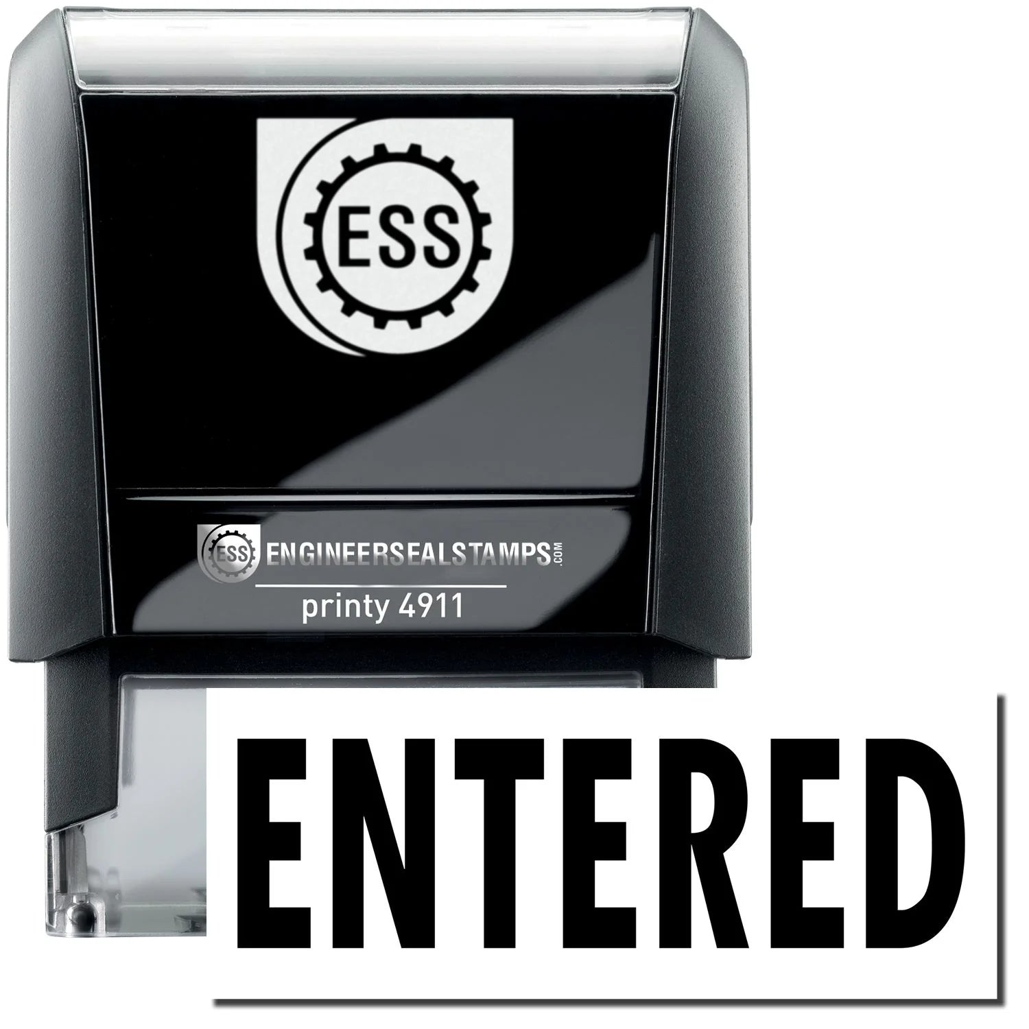 ENTERED SELF INKING STAMP