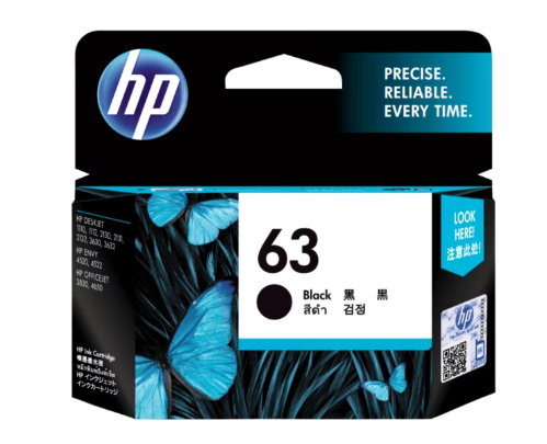 HP 63 INK (BLACK)