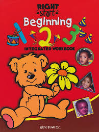 RIGHT START BEGINNING 123 INTEGRATED WORKBOOK