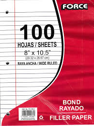 FOLDER LEAVES (BINDER REFILLS) 100/PK  - MAXDEN