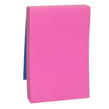 STICKY PAD (EAGLE) PINK/(STICKY NOTES) 3X5/(75* 125MM) 100 SHEETS