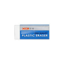 COX PLASTIC ERASER E-10