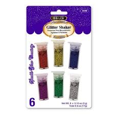 GLITTER SHAKER - 6PK