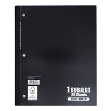 NOTEBOOK 1 SUBJECT NORCOM 80 SHEETS BLUSH METALIC