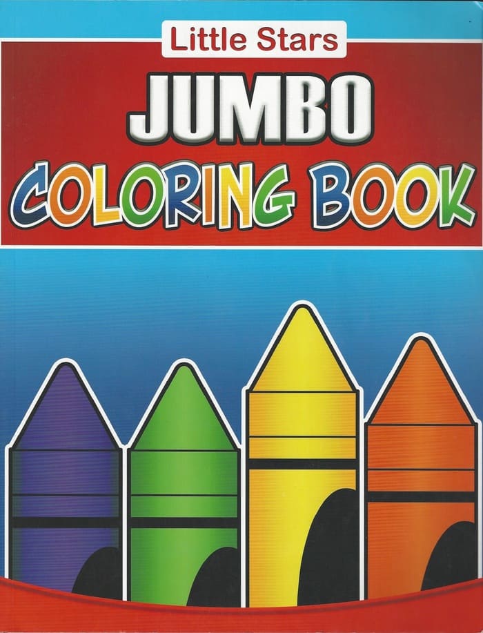 LITTLE STARS JUMBO COLOURING BOOK