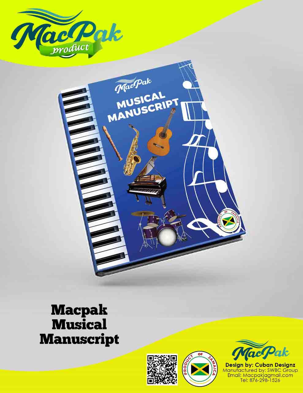 MANUSCRIPT (MACPAK) 9 X 12