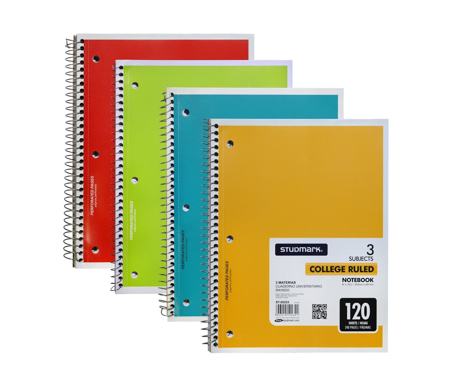 STUDMARK 3 SUBJECT NOTEBOOK