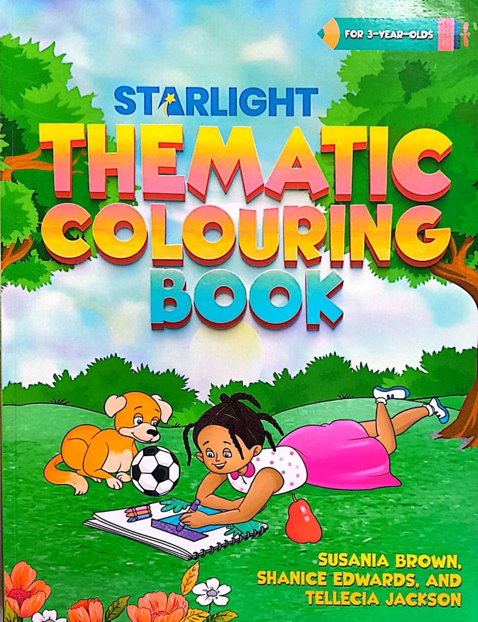 STARLIGHT THEMATIC COLOURING BOOK AGE 3