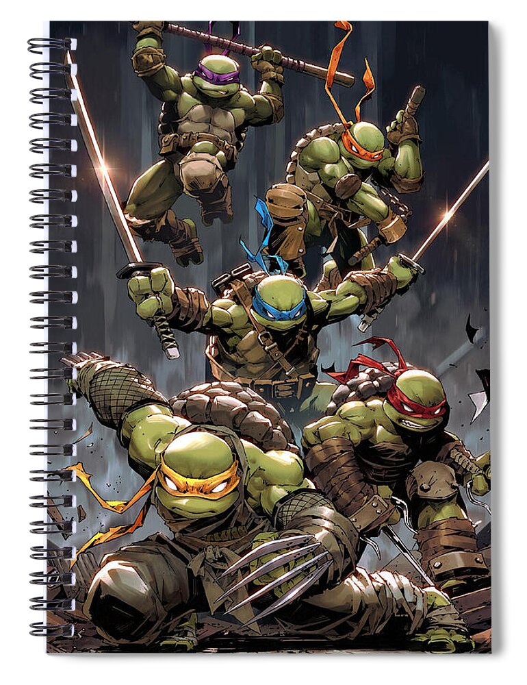 NINJA TURTLE SPIRAL NOTEBOOK