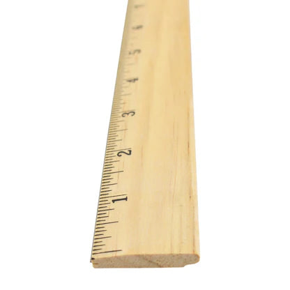 18" Wooden Ruler