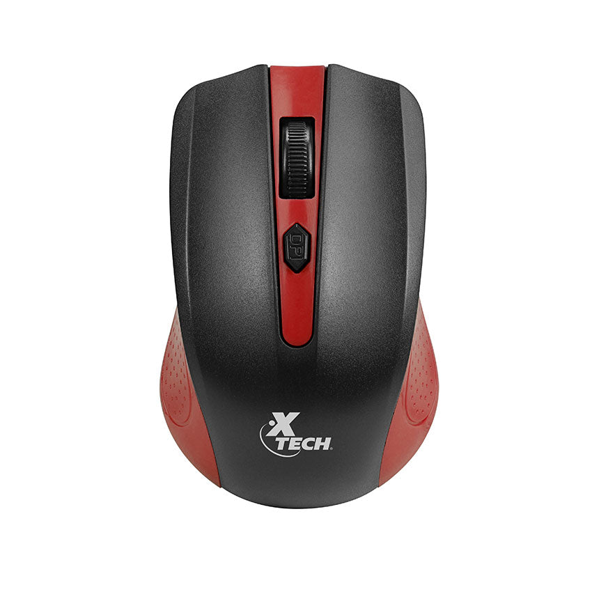 XTECH   WIRELESS MOUSE 2.4GHz RED