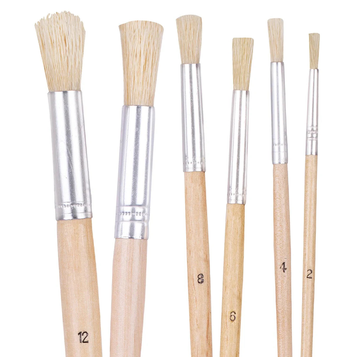 NATURAL BRUSH ROUND 12 PACK