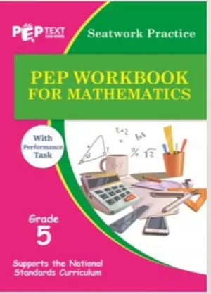 PEP Workbook For Mathematics With Performance Task Grade 5