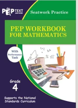 PEP Workbook For Mathematics With Performance Task Grade 4