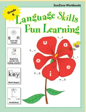 SunZone Workbook: Language Skills Fun Learning