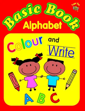 Basic Book Alphabet Colour and Write